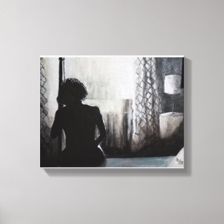 「おはようございます心の痛み」 キャンバスプリント