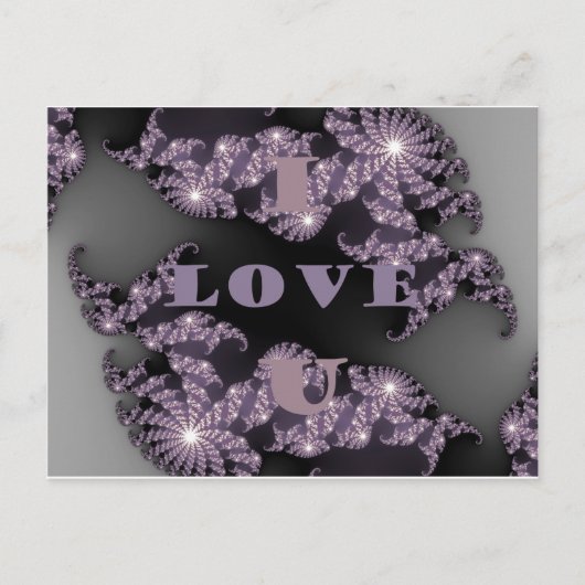 おはようございます愛してる ポストカード (正面)