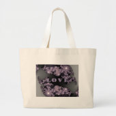 おはようございます愛してる ラージトートバッグ (正面)