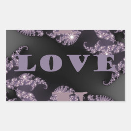 おはようございます愛してる 長方形シール