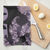 おはようございます愛してる.png キッチンタオル (四つ折り)