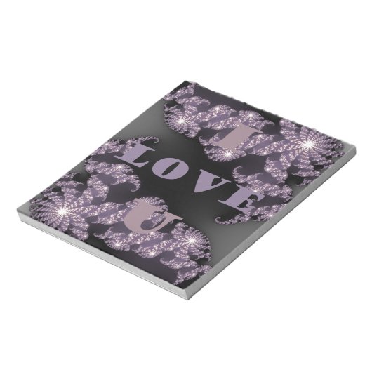 おはようございます愛してる.png ノートパッド (回転)