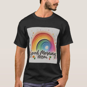 おはようございます母:心のこもった朝の挨拶 Tシャツ
