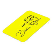 おはようございます美しいお世辞 マグネット (左側)