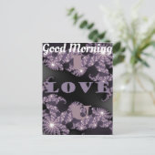 おはようございます良い一日をお過ごし ポストカード (スタンド正面)