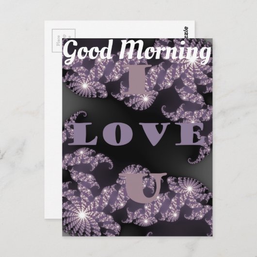 おはようございます良い一日をお過ごし ポストカード (正面/裏面)