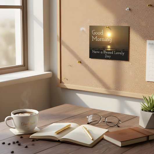 おはようございます賛美すい日 ポストカード