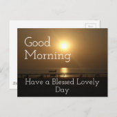 おはようございます賛美すい日 ポストカード (正面/裏面)