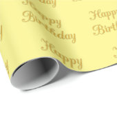 おはようございます1賛美ハッピーバースデー ラッピングペーパー (ロールコーナー)