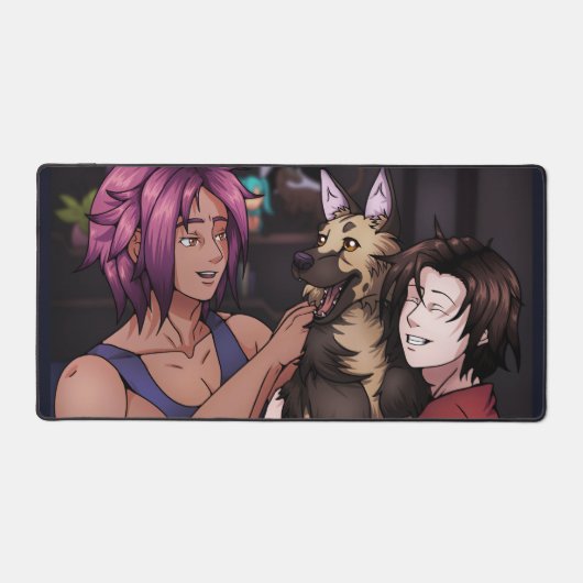 おはようございます デスクマット (正面)