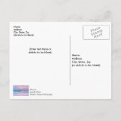 おはようございます、ナバールビーチピアーありがとうございます ポストカード (裏面)