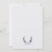 おはようございます 招待状 (裏面)