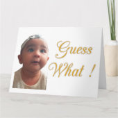 おはようございます。祝福に満ちた幸せな誕生日をお過ごしください サンキューカード (正面)