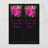 おはようしおりポストカード ポストカード (正面)