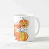 おはようのカボチャコーヒー・マグ コーヒーマグカップ (正面右)