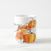 おはようのカボチャコーヒー・マグ コーヒーマグカップ (中央)