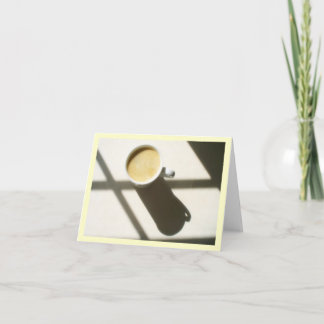 おはようのコーヒー白熱 サンキューカード