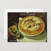 おはようのコーヒー ポストカード (正面/裏面)