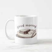 おはようのトースト コーヒーマグカップ (左)