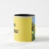 おはようのヒマワリのマグ マグカップ (中央)