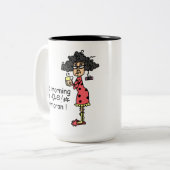 おはようの撞着語法 ツートーンマグカップ (正面左)