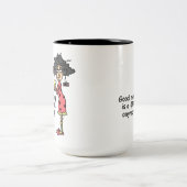 おはようの撞着語法 ツートーンマグカップ (中央)