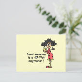 おはようの撞着語法 ポストカード (スタンド正面)