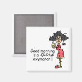 おはようの撞着語法 マグネット (正面/裏面)