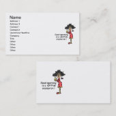 おはようの撞着語法 名刺 (正面/裏面)