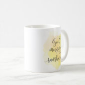 おはようの日光のマグ コーヒーマグカップ (正面右)