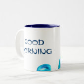 おはようの日光のマグ ツートーンマグカップ (正面左)