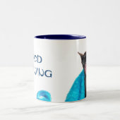 おはようの日光のマグ ツートーンマグカップ (中央)