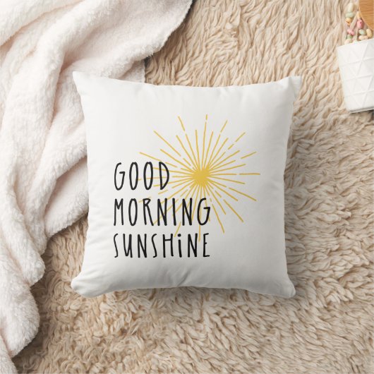 おはようの日光 クッション (ブランケット)