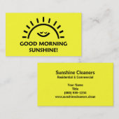 おはようの日光 名刺 (正面/裏面)