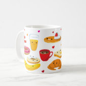 おはようの朝食! コーヒーマグカップ (正面左)