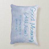 おはようの枕 アクセントクッション (裏面(縦))