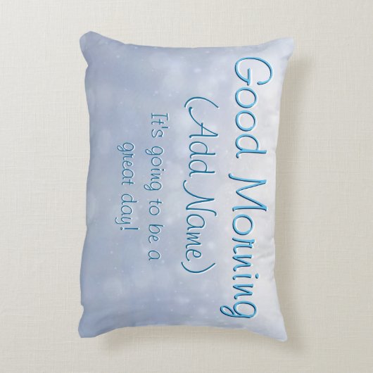 おはようの枕 アクセントクッション (裏面(縦))