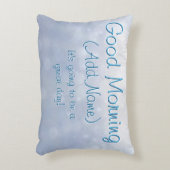 おはようの枕 アクセントクッション (正面(垂直))