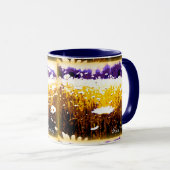 おはようの美しい北西デイジー分野 マグカップ (正面右)