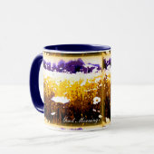 おはようの美しい北西デイジー分野 マグカップ (正面左)