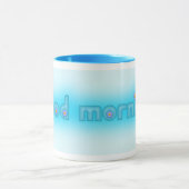 おはようの青 マグカップ (中央)