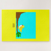 おはようの黄色の鳥のパズル20" x 30" ジグソーパズル (横)