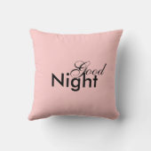 おはようまたはおやすみなさいの枕 クッション (裏面)