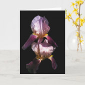 おはようアイリス カード (黄色い花)