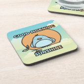 おはようサンシャインかわいい鳥 コースター (左側)