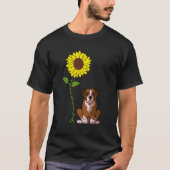 おはようサンシャイン私のボクサー犬ママ大好き Tシャツ (正面)
