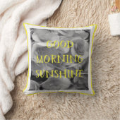 おはようサンシャイン16"X16"枕 クッション (ブランケット)