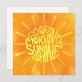 おはようサンシャイン! ノートカード (正面/裏面)