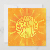おはようサンシャイン! ノートカード (正面)