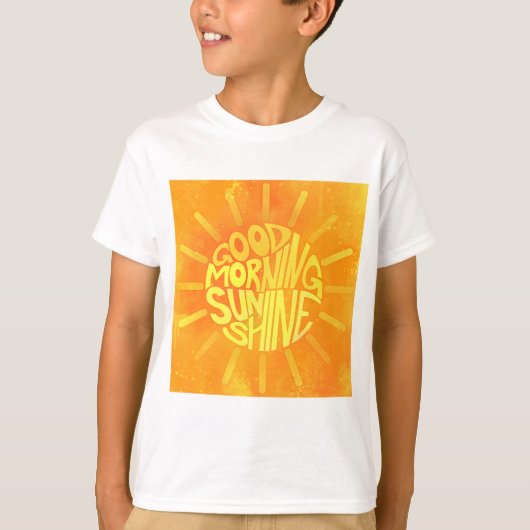 おはようサンシャイン! Tシャツ (正面)